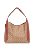 Hadley Hobo, &pound;180, Handbags, Beige, Canvas, Back view